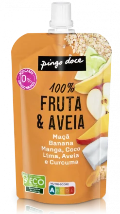 Bolsa de Multifrutos, Aveia e Curcuma
