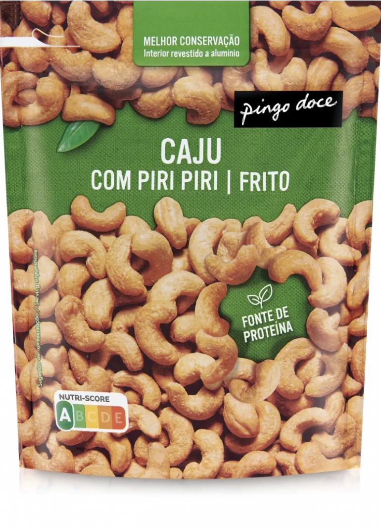 Caju Frito com Piri Piri