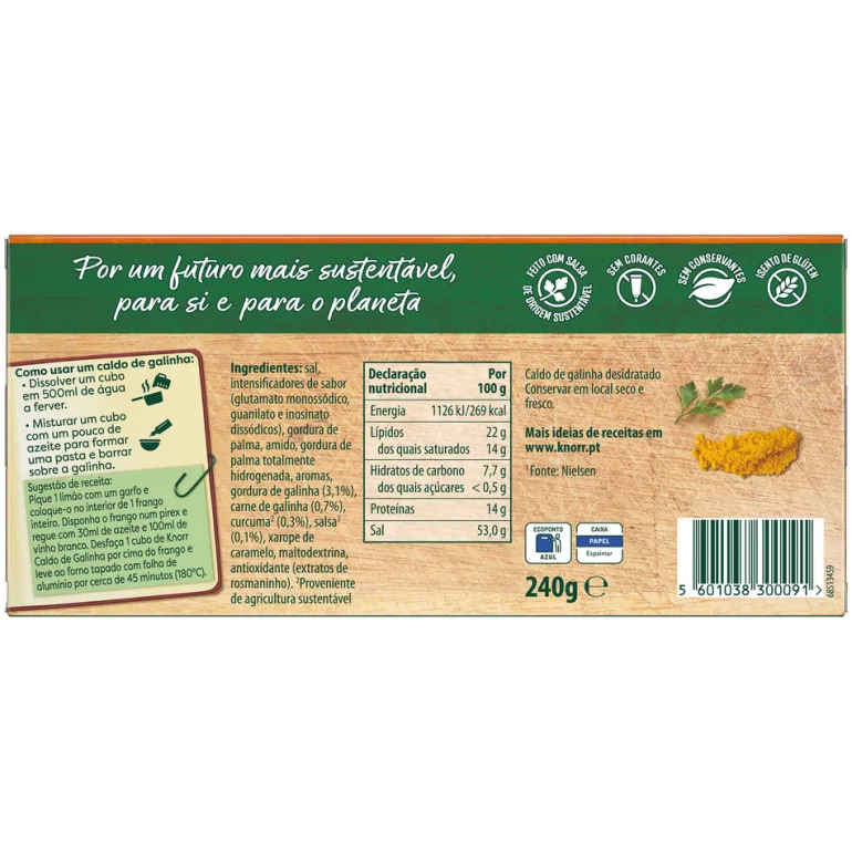 Caldo de Galinha 24 Cubos