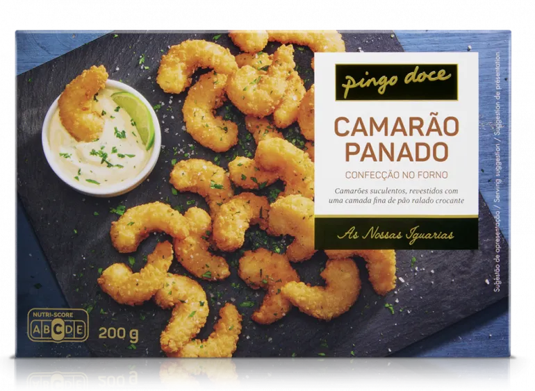 Camarão Panado Congelado