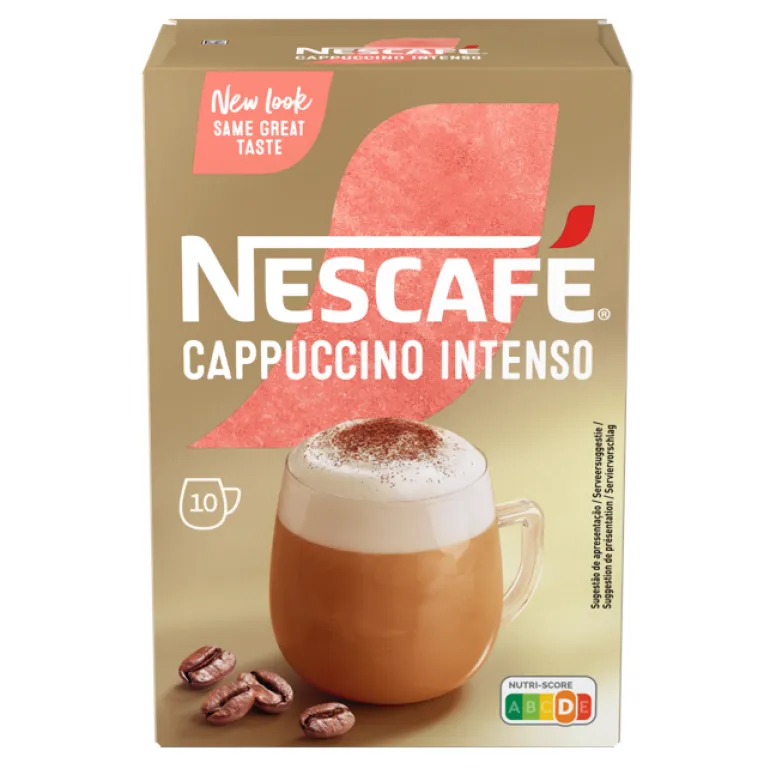 Cappuccino Solúvel Intenso Saquetas