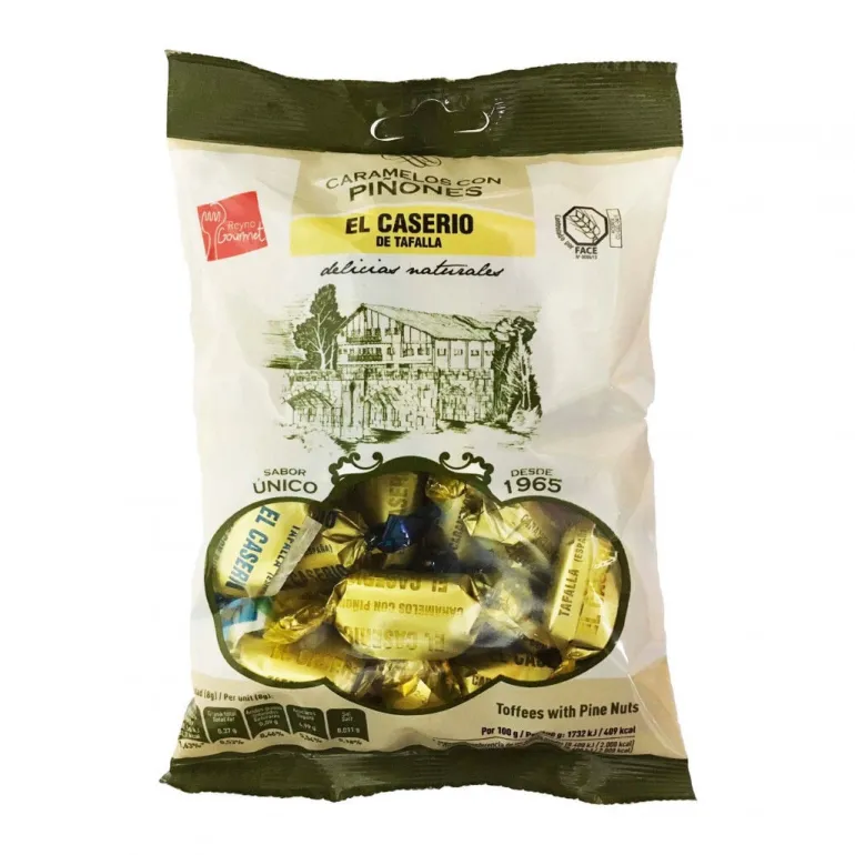 Caramelos com Pinhões