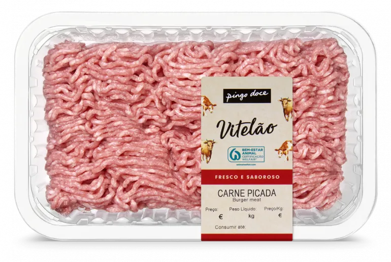 Carne Picada de Vitelão Embalada