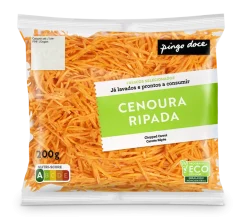 Cenoura Ripada Embalada
