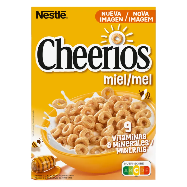 Cereais Cheerios com Mel