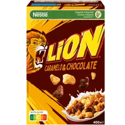 Cereais de Caramelo e Chocolate