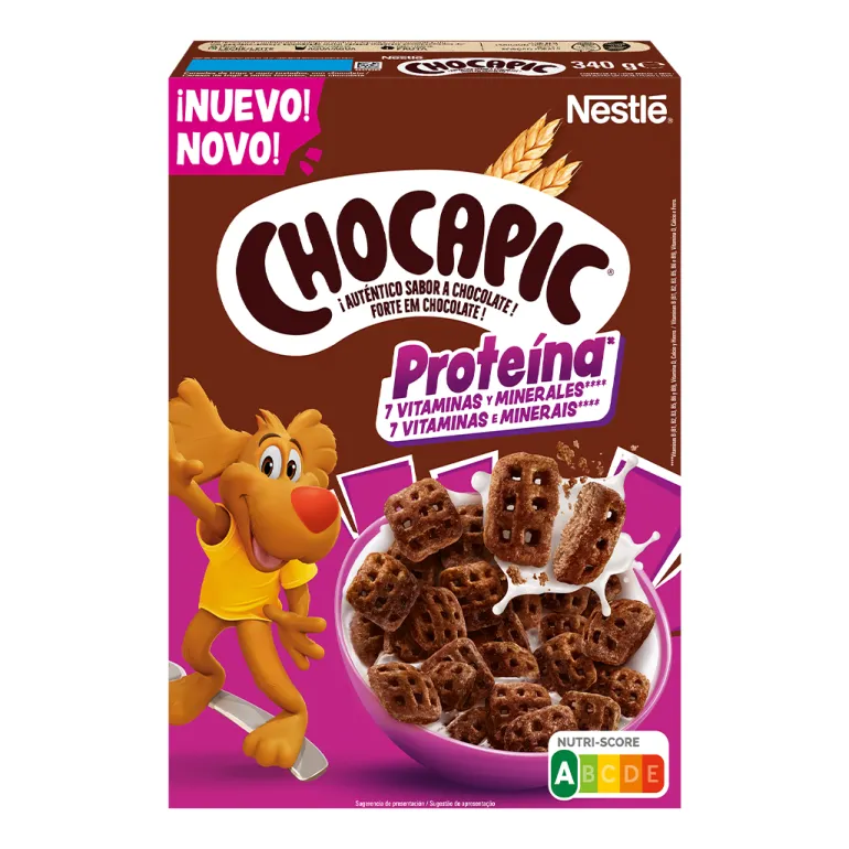 Cereais de Chocolate com Proteína