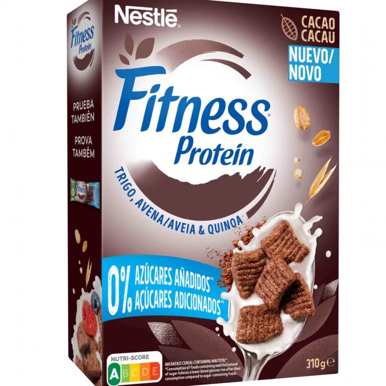 Cereais Fitness Proteína com Trigo, Aveia, Quinoa e Cacau
