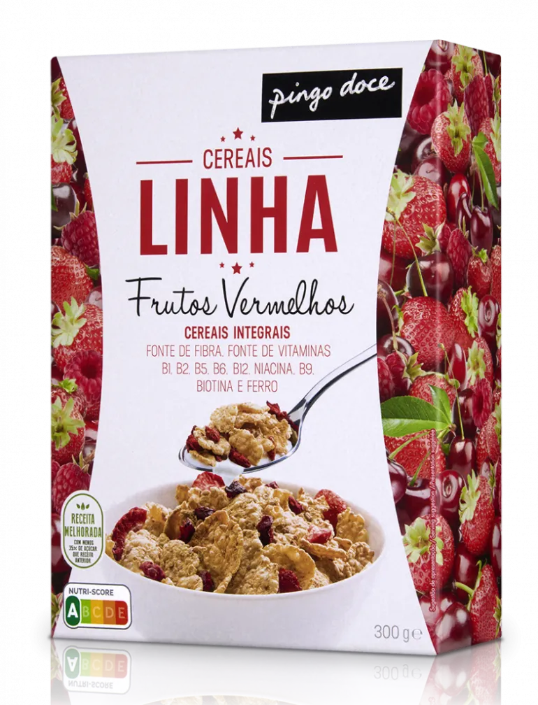 Cereais Linha com Frutos Vermelhos