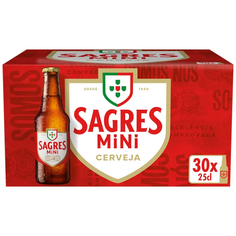 Cerveja com Álcool Mini Pack 30