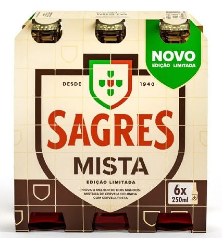 Cerveja com Álcool Mista Pack 6