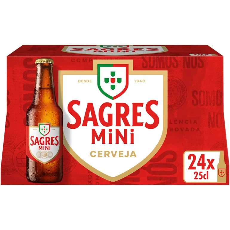 Cerveja com Álcool Pack 24