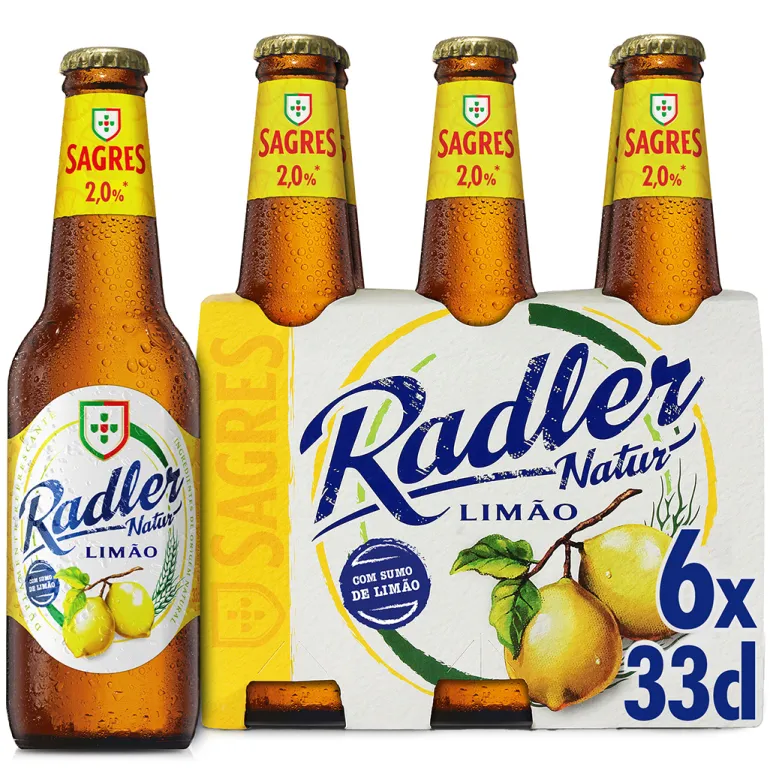 Cerveja com Álcool Radler Limão Pack 6