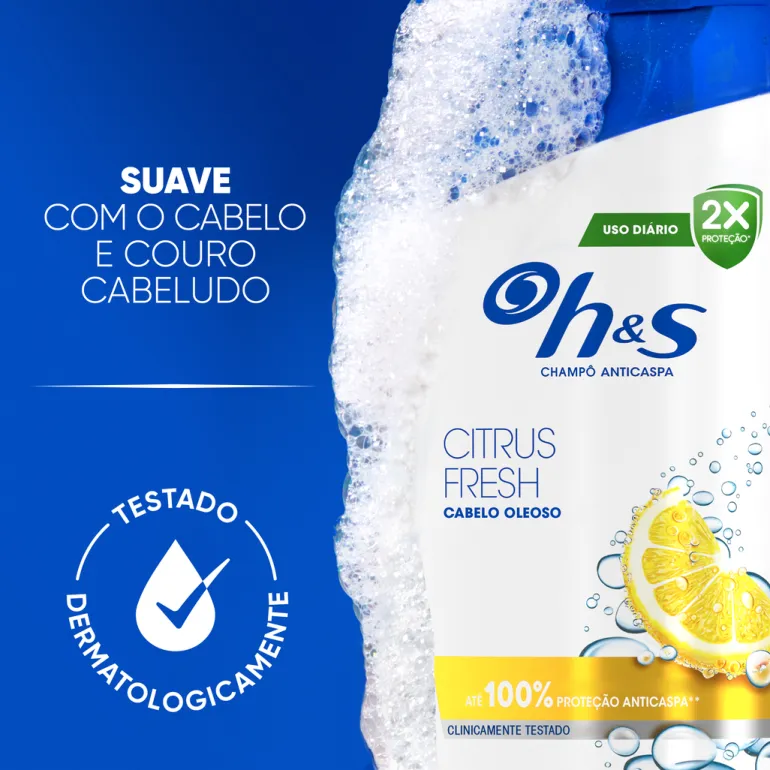 Champô Anticaspa Citrus Fresh
