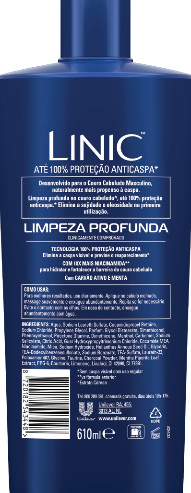 Champô Anticaspa Limpeza Profunda