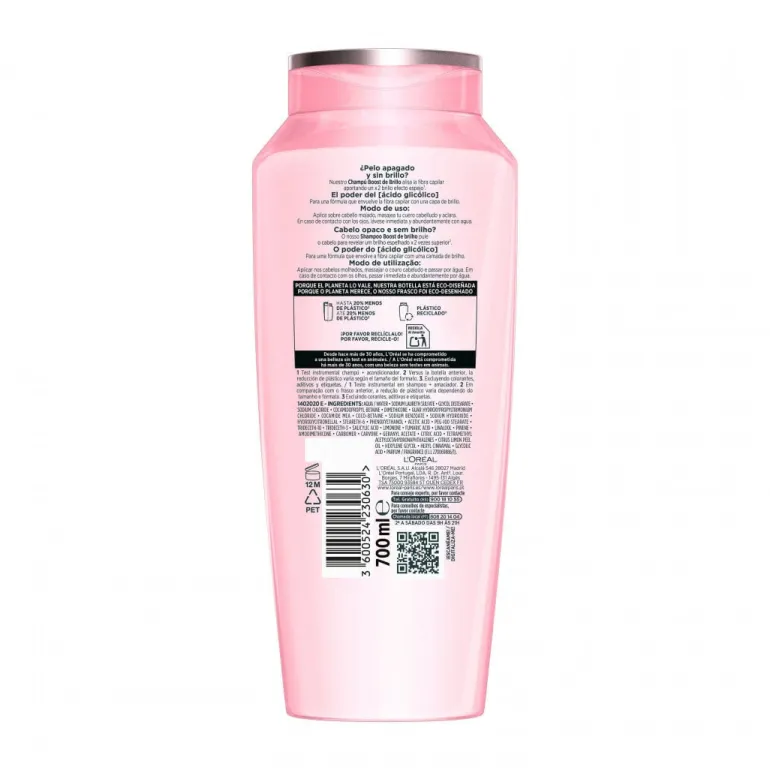 Champô Elvive Glycolic Gloss Core