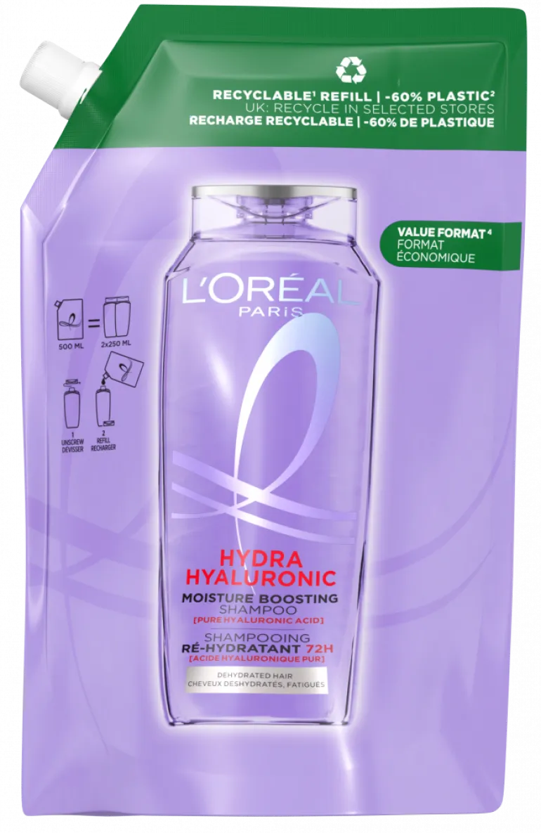 Champô Elvive Hidra Hialurónico Refill