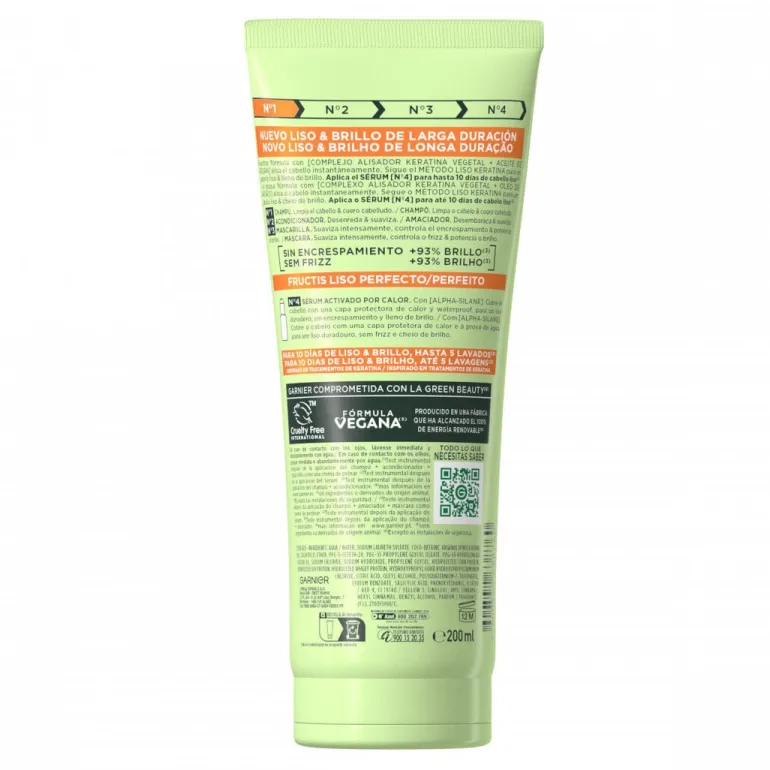Champô Fructis Liso Keratina