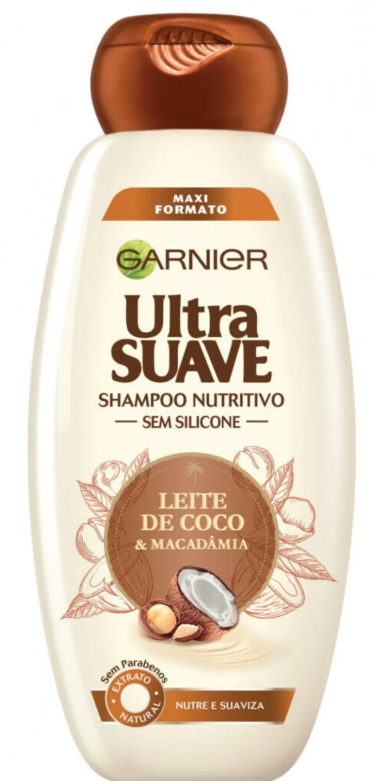 Champô Ultra Suave Leite de Coco e Macadâmia