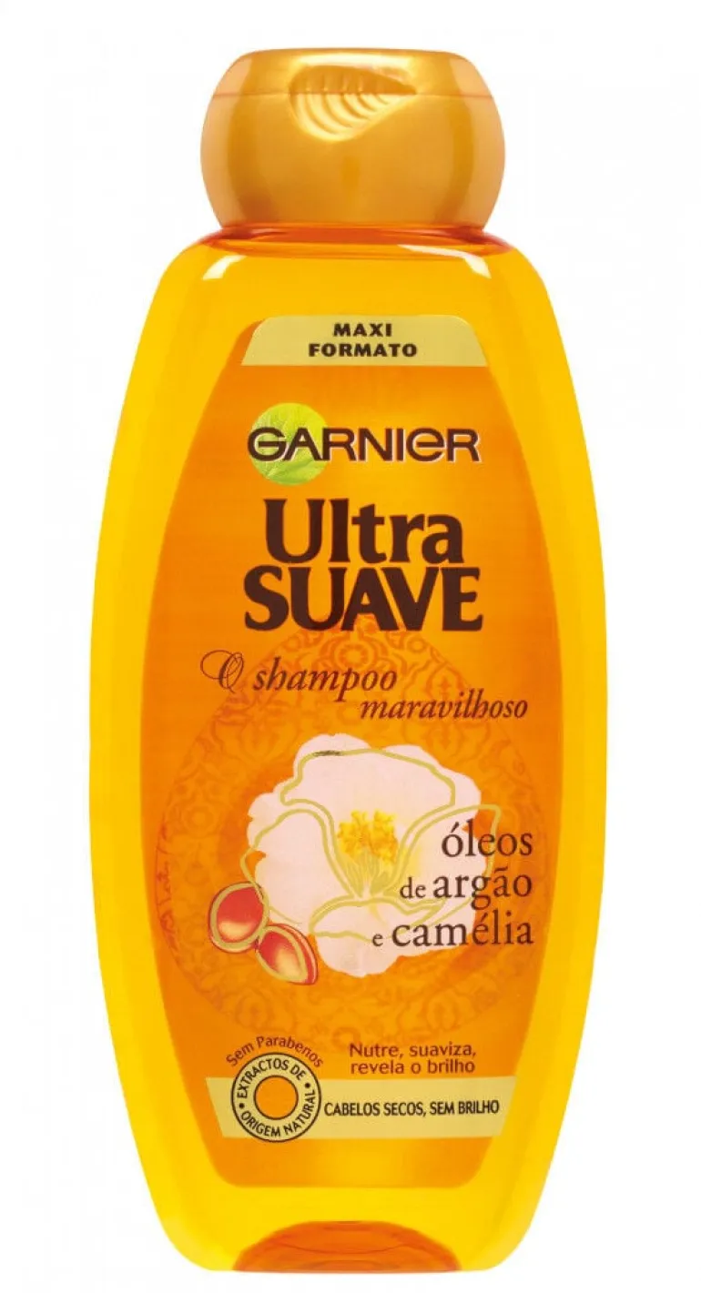 Champô Ultra Suave Óleo de Argão e Camélia