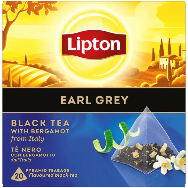 Chá Earl Grey com Bergamota