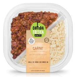 Chilli de Carne com Arroz