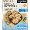 Chips de Arroz Integral com Chia e Quinoa