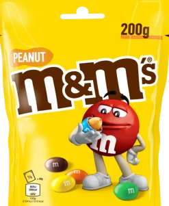 Chocolates M&M's com Amendoim