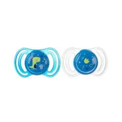 Chupetas em Silicone Azul