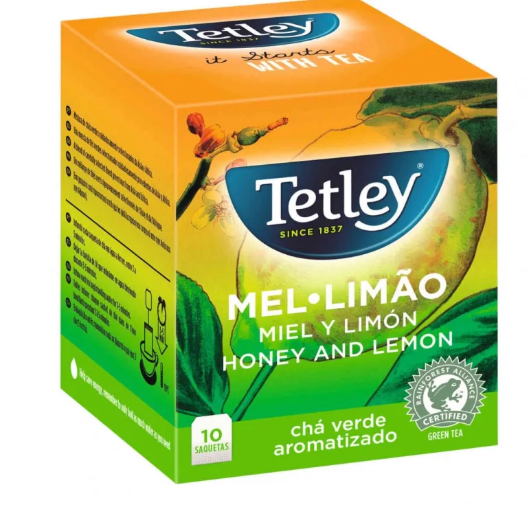 Chá Verde Aromatizado Mel e Limão
