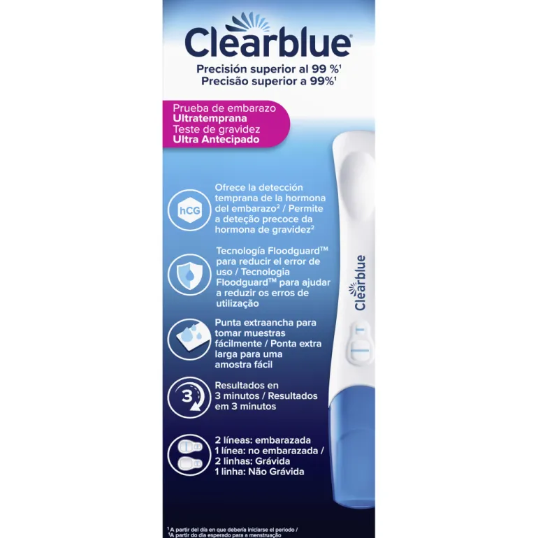 Clearblue Teste de Gravidez Ultra Antecipado x2