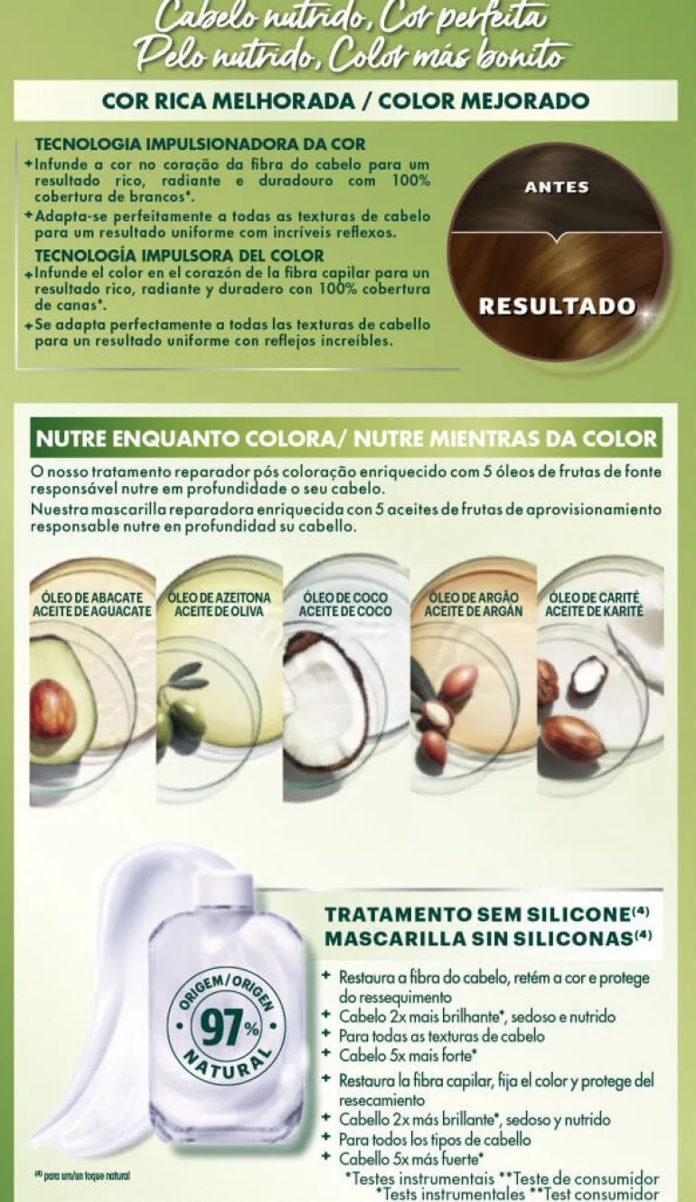 Coloração Nutrisse Dourado 4.3