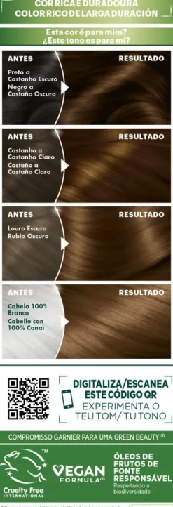 Coloração Nutrisse Dourado 4.3