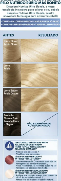 Coloração Nutrisse Louro Claríssimo 100