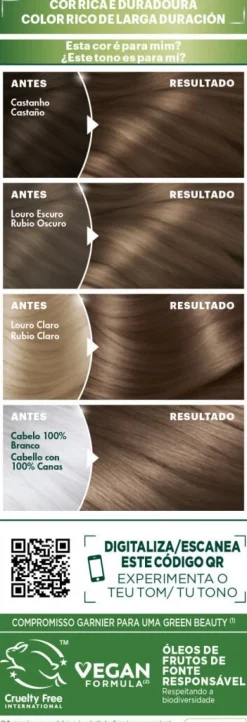 Coloração Nutrisse Louro Escuro 6