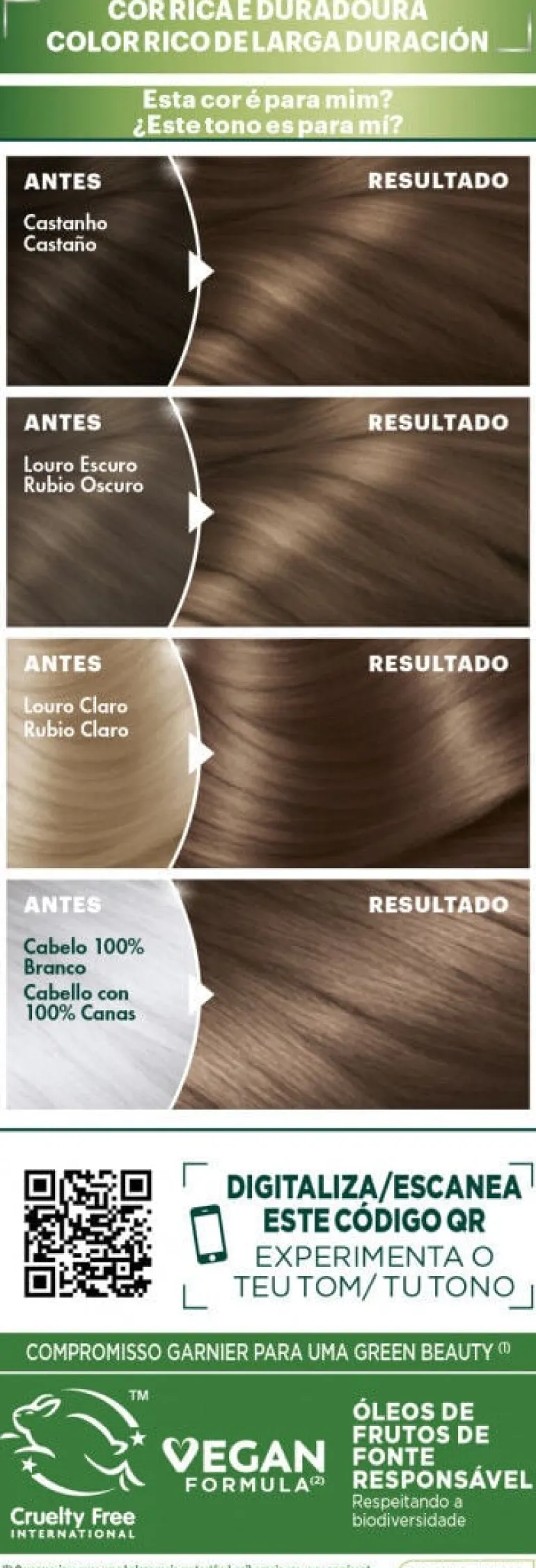 Coloração Nutrisse Louro Escuro 6
