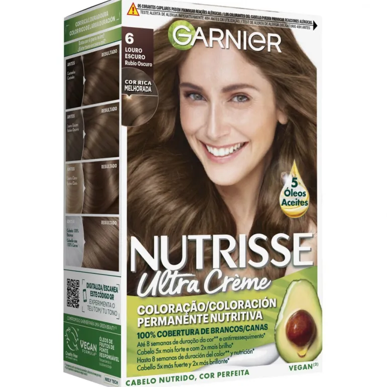 Coloração Nutrisse Louro Escuro 6