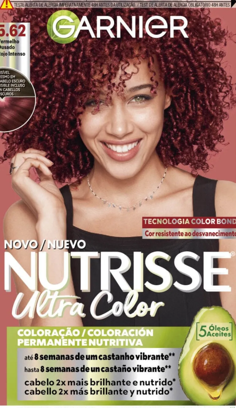 Coloração Nutrisse Vermelho Ousado 5.62