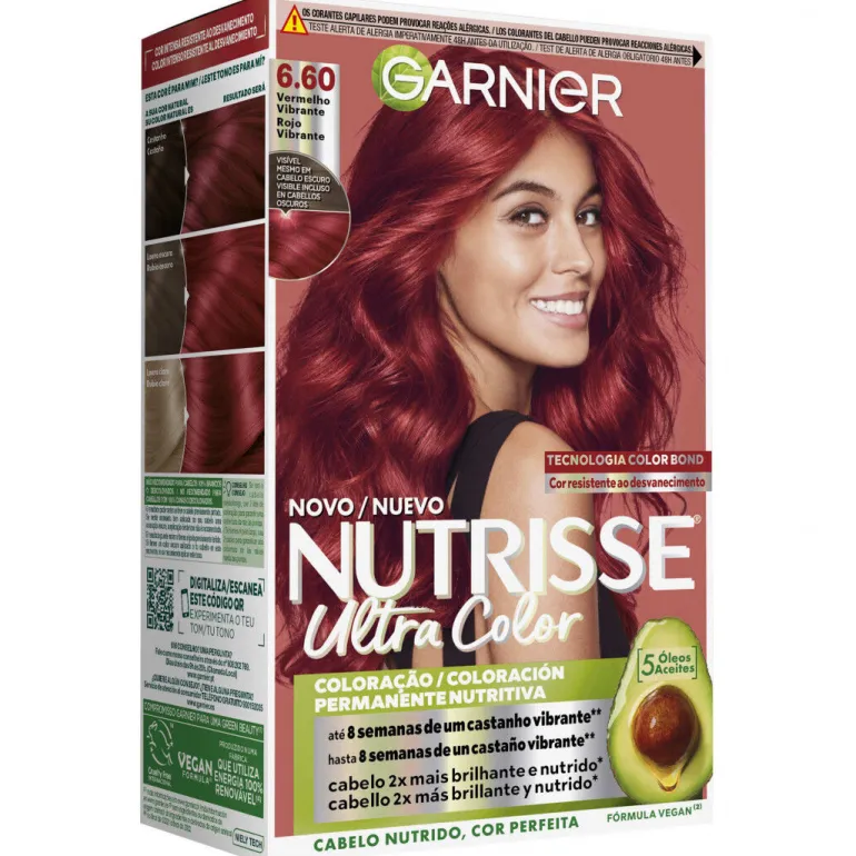 Coloração Nutrisse Vermelho Vibrante 6.6