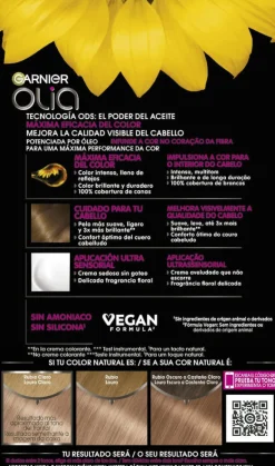 Coloração Olia Louro Iridescente 8.12