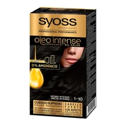 Coloração Syoss Oleo Intense Preto Intenso 1.10