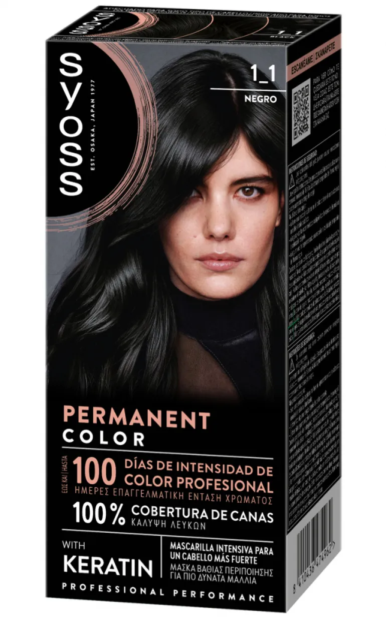 Coloração Syoss Preto 1.1