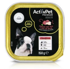 Comida Húmida Cão Raças Pequenas com Vaca e Peru em Molho