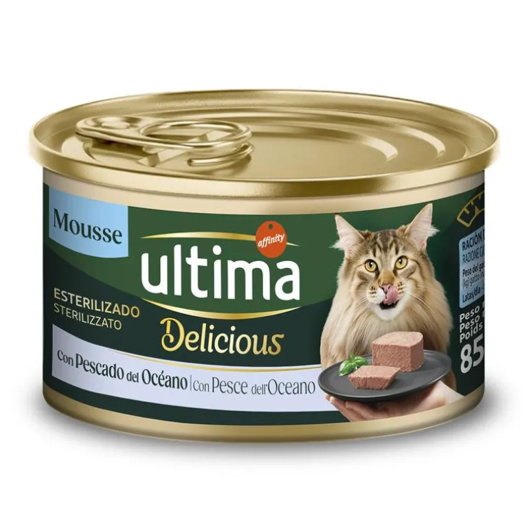 Comida Húmida Gato Esterilizado com Peixe