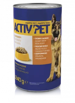 Comida Húmida para Cão com Aves em Molho