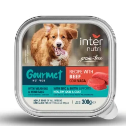 Comida Húmida para Cão com Vaca