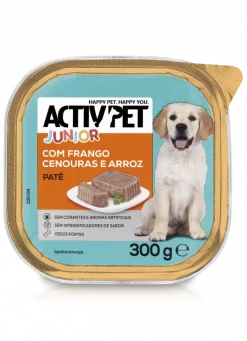 Comida Húmida para Cão Júnior Frango e Arroz