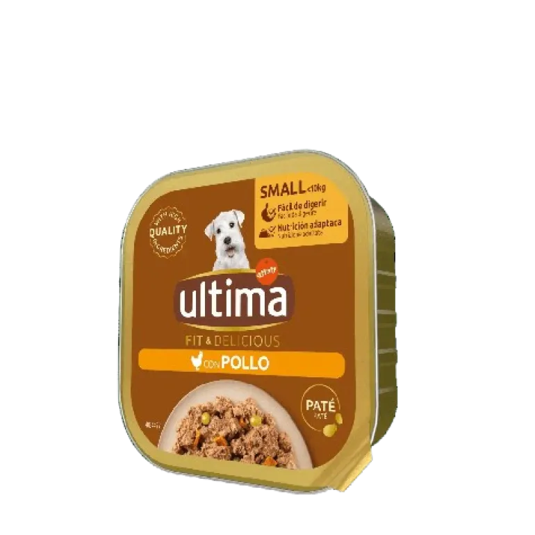 Comida Húmida para Cão <10kg Patê com Frango