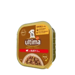 Comida Húmida para Cão <10kg Patê com Vaca