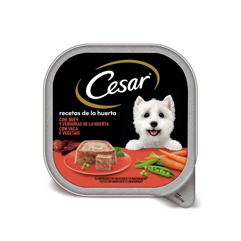 Comida Húmida para Cão Patê com Vaca e Legumes